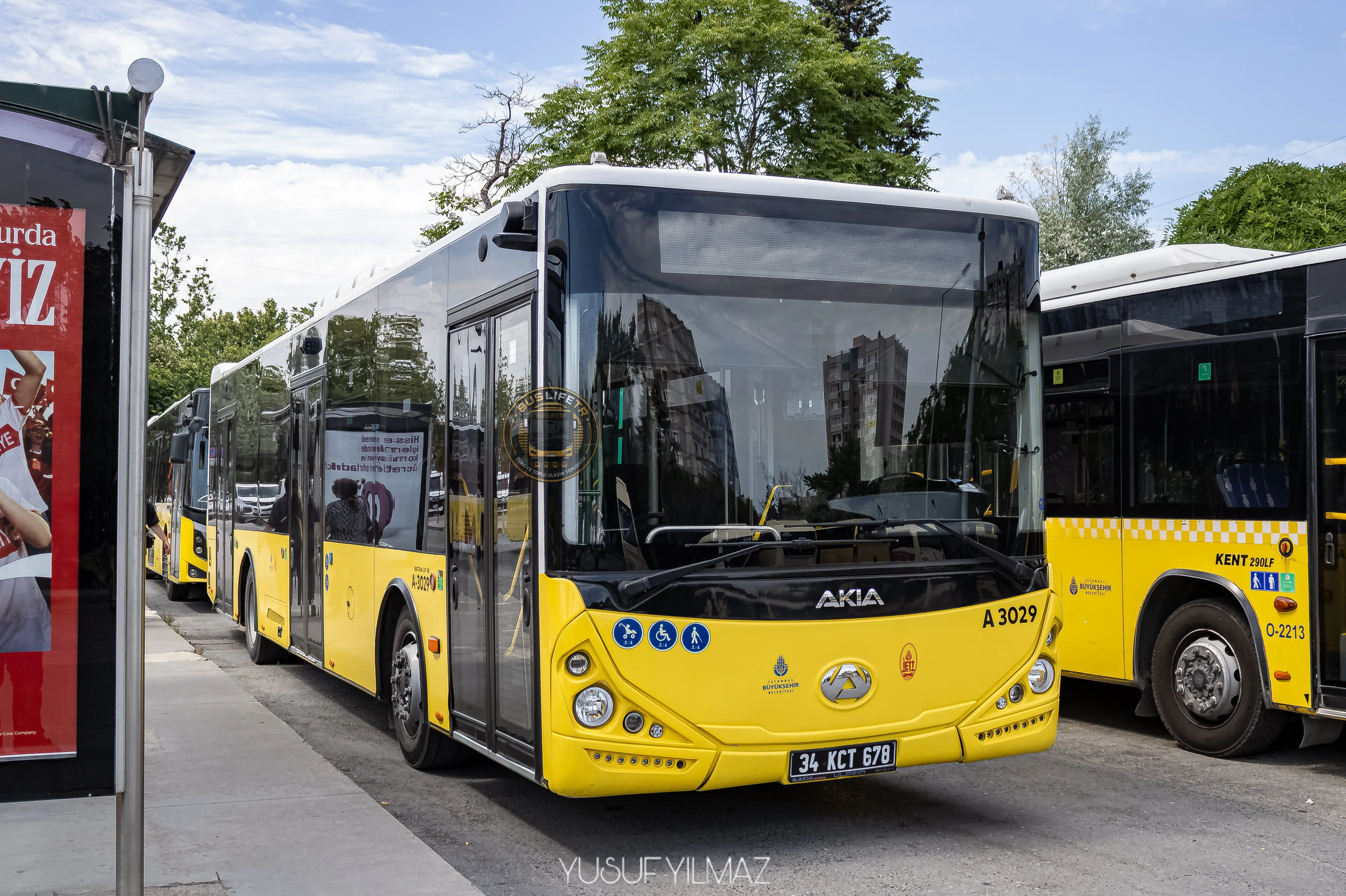 İETT / AKİA ULTRA LF 12 otobüs fotoğrafı A3029 & 34 KCT 678
YENİBOSNA / BAHÇELİEVLER