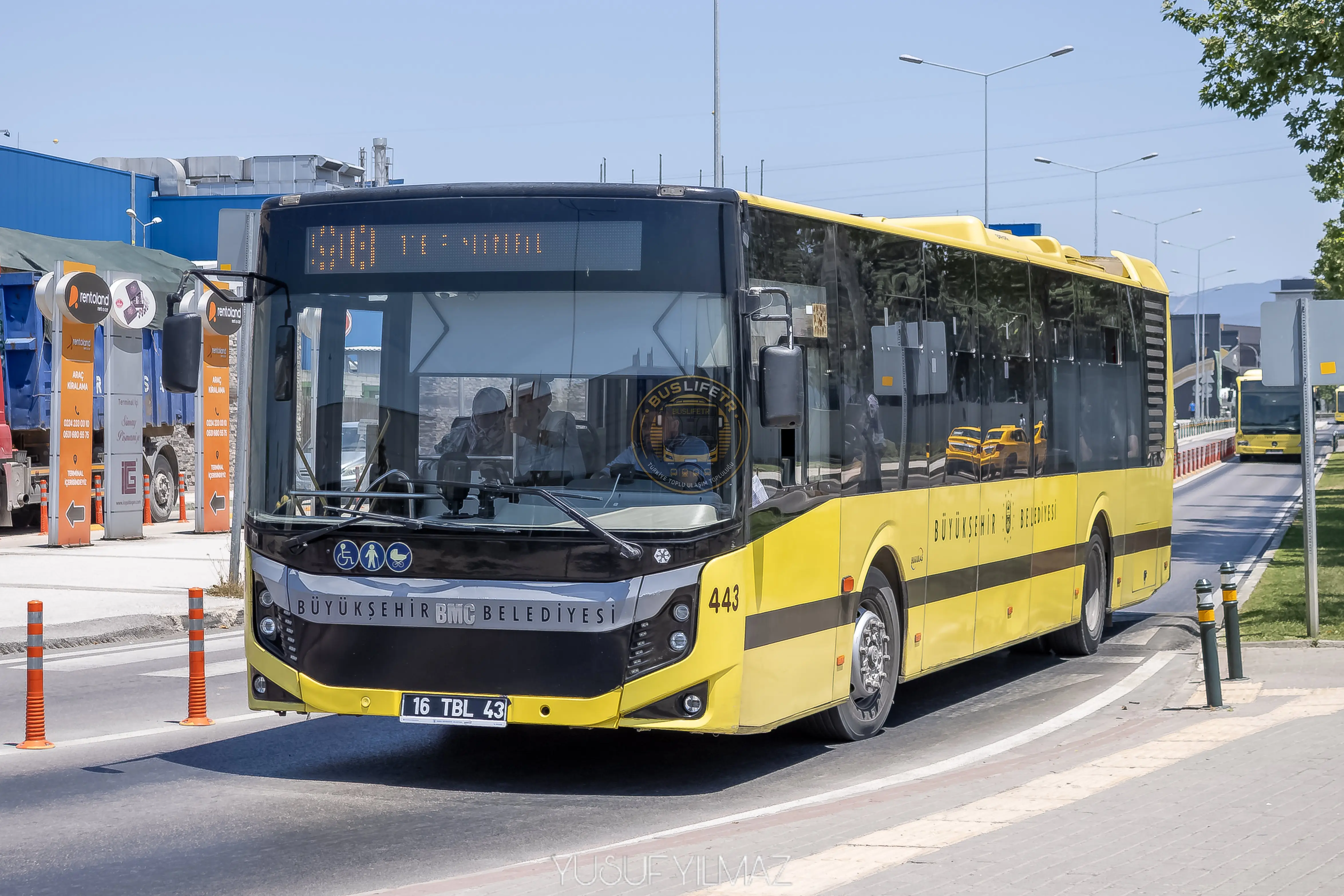 BURULAŞ / BMC Procity TR otobüs fotoğrafı 443 
16 TBL 43 
BURSA OTOGAR