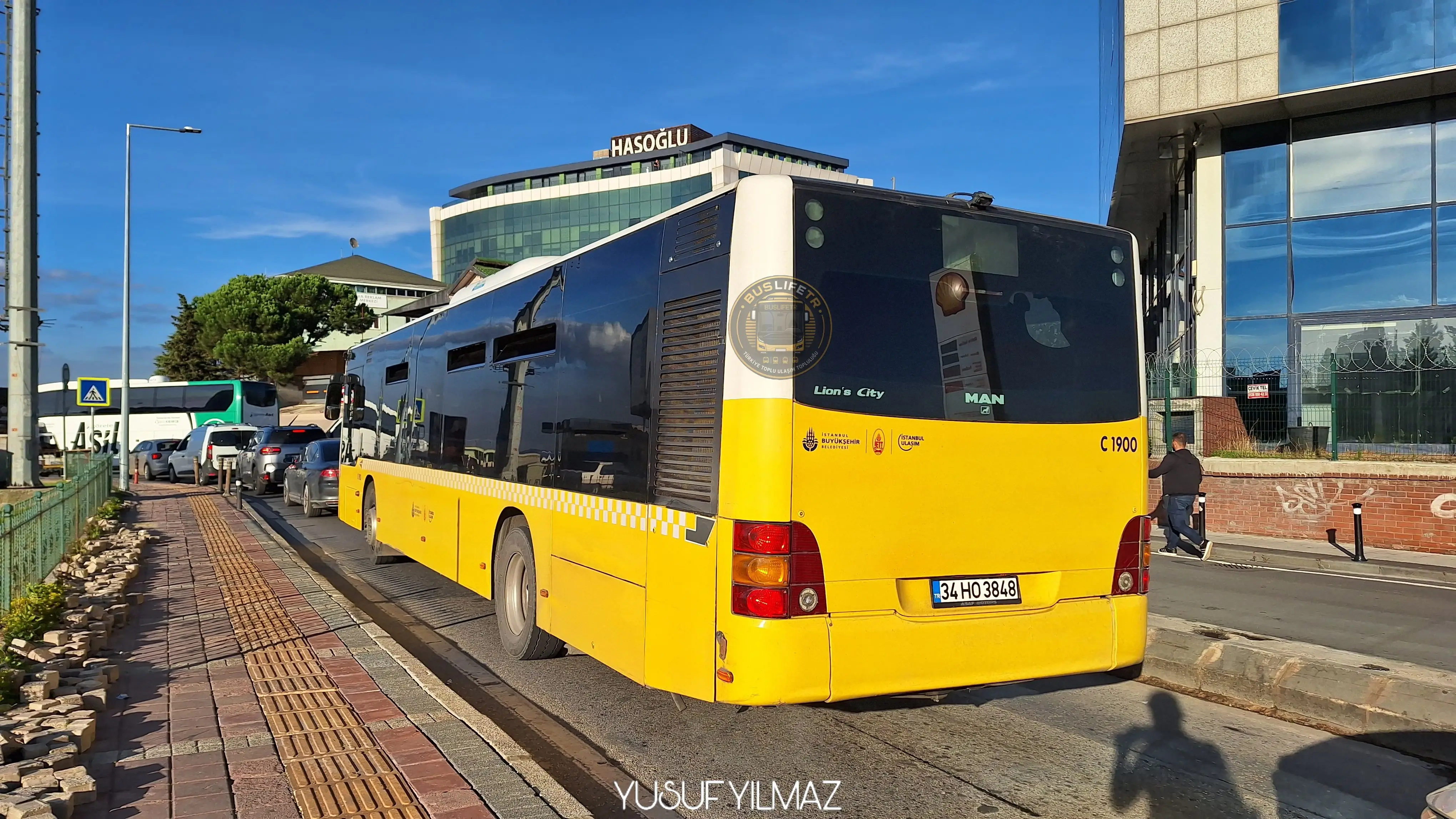 ÖHO / MAN LİONS CİTY otobüs fotoğrafı C-1900 & 34 HO 3848 
KAVACIK / İSTANBUL 
