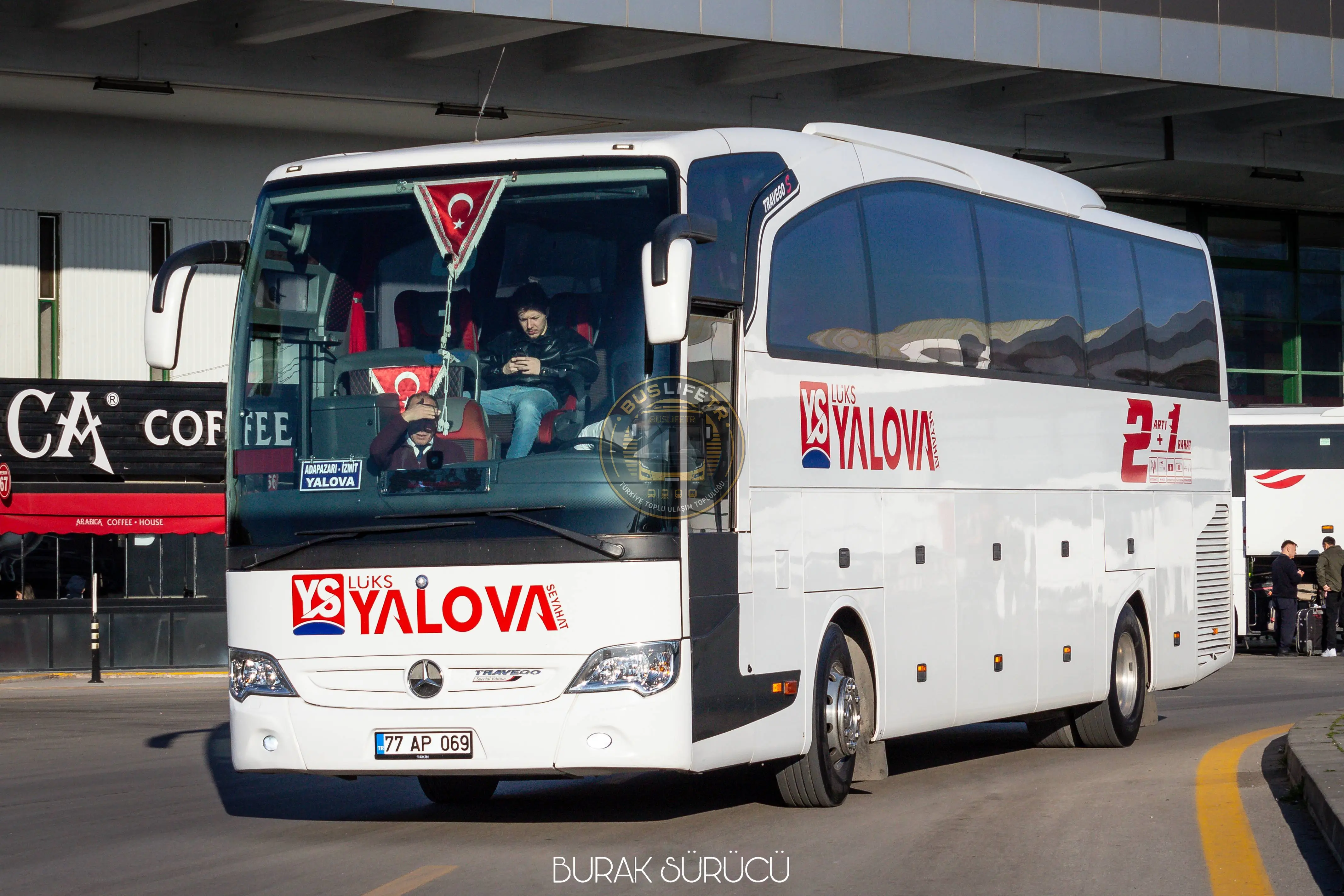 Mercedes Benz Travego II 15SHD (2005 - 2015) otobüs fotoğrafı 77 AP 069 (2013)
Lüks Yalova Seyahat
Ankara